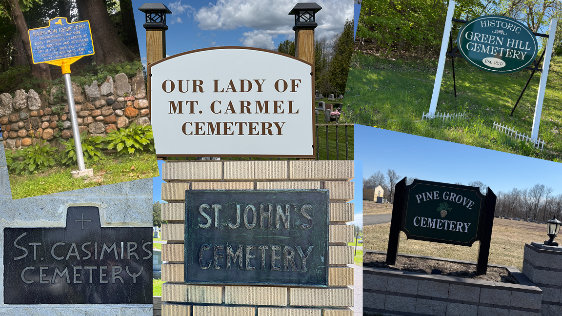 Montgomery County NY cemetery care service areas for gravestone cleaning leveling and gravesite maintenance